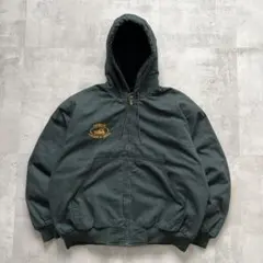 BUFFALO outdoor　アクティブジャケット　ダックパーカー　企業　刺繍