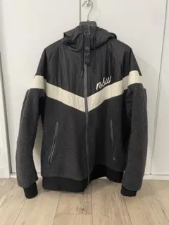 Nike フリースジャケット XL ブラック/ホワイト