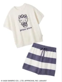 ジェラートピケ　サンリオハウス　スムーズィーセットアップ　BLUE 新品