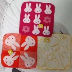 ミッフィー　ハンドタオルセット