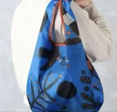✨KALDI✨ エコバッグ　いきものがたり ブルー 非売品⭐︎⭐︎おまけ✨（50）❣️