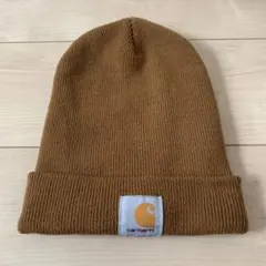 Carhartt ブラウンニット帽