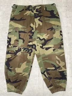 90s US ARMY ウッドランドカモ ミリタリーパンツ フィールド 米軍