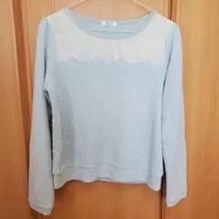 ハニーズ　水色トップス　M