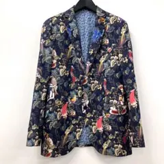 ★エトロ セットアップ テーラードジャケット パンツ ボタニカル 54 3XL