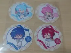 渉、桃李、つむぎ、夏目 アニカフェ コースター4点セット