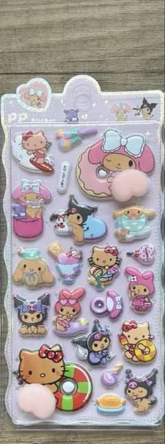 日焼けキティ マイメロ クロミシール