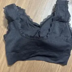 i*a様 黒いレース装飾ブラジャー Mサイズ