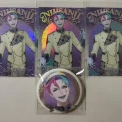 ジョー・力一　ウエハース　カード　缶バッジビスケット　セット　にじさんじ