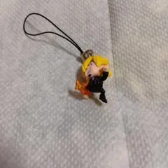 炎のキャラクター ワンピースサンジストラップ付きフィギュア