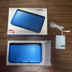 【箱付き】ニンテンドー 3DS LL ブルー×ブラック