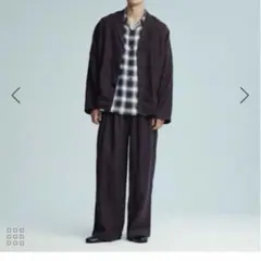 ADAM ET ROPEリネンシャツジャケット パンツ セットアップ