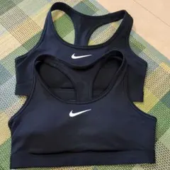 Nike DRI-FIT ブラック スポーツブラ M　2枚まとめ売り