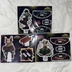 【未開封】僕のヒーローアカデミア　アクリルスタンド 爆豪勝己・緑谷出久3点セット