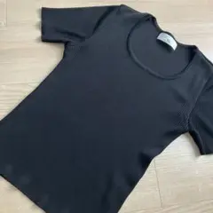 KARL LAGERFELD リブ 半袖 Tシャツ ブラック XLのサムネイル