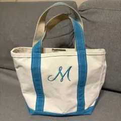 エルエルビーン トートバッグ イニシャルM