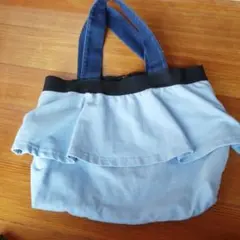 ハンドメイド　リメイクスカートバック