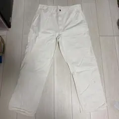 USA製 80s OshKosh オシュコシュ ホワイト ペインターパンツ 生成