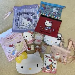 サンリオ　キティちゃん　14点セット　カプセルトイのサムネイル