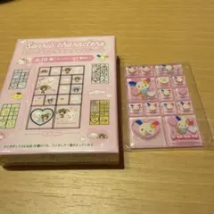 【正規品】サンリオキャラクターズ トレーディングミニタイルシール　うさはな