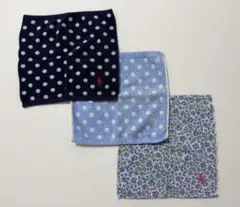 ポロラルフローレン タオルハンカチ 3枚セット