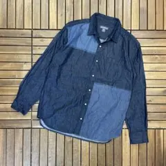 Eddie Bauer エディーバウアー 長袖 デニム ダンガリーシャツ