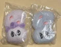 ESTHER BUNNY マスコットクリップ ラベンダーバニー・ブルーバニー