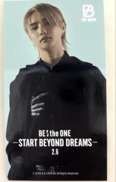 JUNON ジュノン BE:FIRST 映画 特典ステッカー