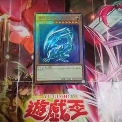 遊戯王　青眼の白龍　ブルーアイズ　レリーフ