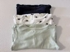 長袖ロンパース3枚セット 80cm