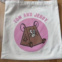 トムとジェリー　ジェリー　トートバッグ　三角ジェリー