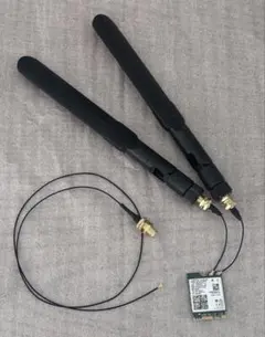 Intel 無線LANカード Wi-Fi AX200NGWとアンテナ ケーブル