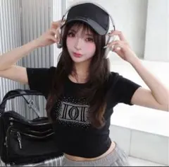 Darich シャイニーDDロゴコンパクトTシャツ　新品タグ付き
