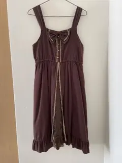 アクシーズファム　ワンピース　ジャンパースカート