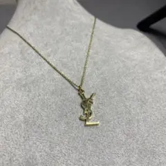 【極美品・希少】イヴサンローラン 喜平 ネックレス YSL ロゴ チェーン 極美品・希少】イヴサンローラン 喜平 ネックレス YSL ロゴ チェーン