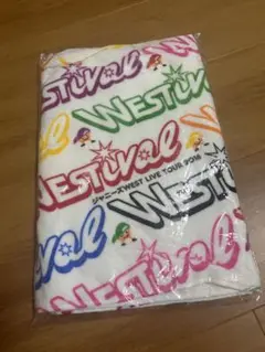 ジャニーズWEST LIVE TOUR 2018 タオル WEST.