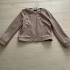 ノーカラージャケット　M