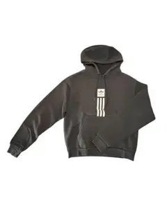 【adidas】黒 フード付きパーカー XSサイズ　即購入○