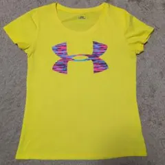 【Under Armour】レデース イエロー 半袖Tシャツ