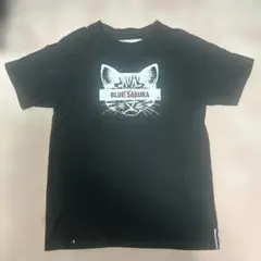 限定コラボ　BLUE SAKURA × TCBjeans 猫プリントTシャツ
