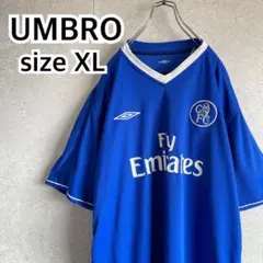 希少品　UNBRO CHELSEA サッカーシャツ umbro チェルシー 05/06 100周年 ユニフォーム ホーム 半袖 UDS6501C