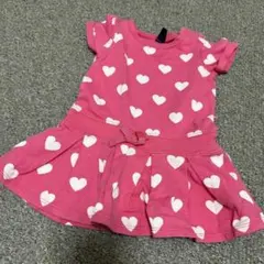 babyGap ハート柄ワンピース 12-18ヶ月