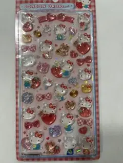 正規品　ハローキティ ボンボンドロップシール