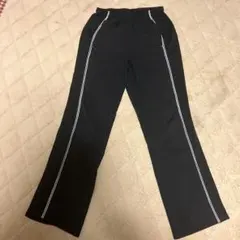 ellesse ブラックメッシュスポーツパンツ　Lサイズ