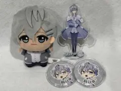 カラフルピーチ ヒロくん アクリルスタンド マスコット 缶バッジセット