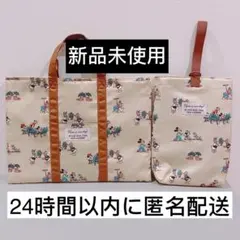 【新品未使用】ミッキー&フレンズ　通園　通学　バッグ　ケース　2点セット