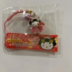 ご当地キティ 根付け 埼玉限定 日本人形バージョン ストラップ レア