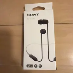 新品　ソニー SONY ワイヤレスステレオヘッドセット WI-C100 イヤホン