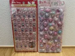 【正規品】ボンボンドロップシールミニ ハローキティ赤うるちゅるシール 2枚セット