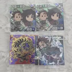 鬼滅の刃 冨岡義勇 竈門炭治郎 レア ウエハース シール ステッカー